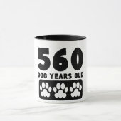 Mug 560 années de chien (Centre)