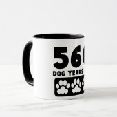 Mug 560 années de chien (Devant gauche)
