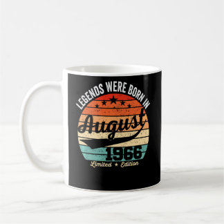 Mug 56ème Anniversaire vintage Légendes Nées En Août