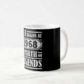 Mug 57 Ans 1968 Naissance De La Légende 57E Anniversai (Devant droit)
