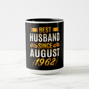 Mug 58e anniversaire du meilleur mari