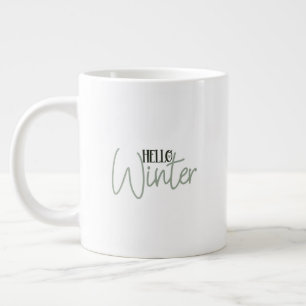 Mug (591 ml) - Hello Winter Extra Grote Beker