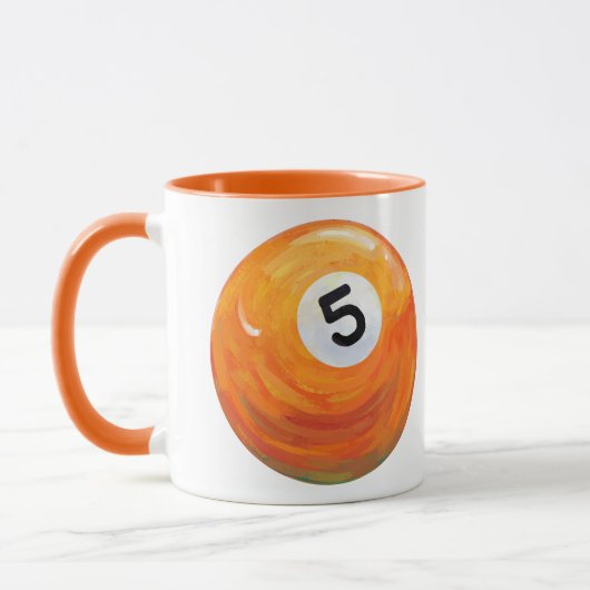 Mug 5 balles (Gauche)