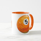 Mug 5 balles (Devant droit)