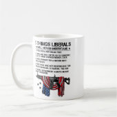 Mug 5 Choses que les libéraux ne comprendront jamais ( (Gauche)