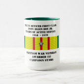 MUG 5 ÉTOILES GUERRE DU VIETNAM (Centre)