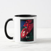 Mug 5 Gran Premio Poster de moto Internat'l (Gauche)