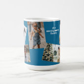 Mug 5 photos personnalisées (Centre)