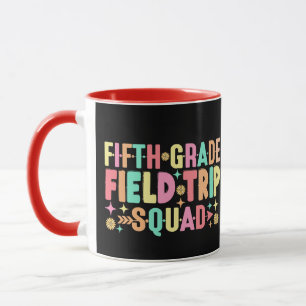 Mug 5e année Escadron de voyage sur le terrain Enseign
