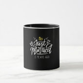 Mug 5e anniversaire du Mariage (Centre)