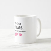 Mug 5e anniversaire Mariage Dons amusants pour lui (Devant droit)