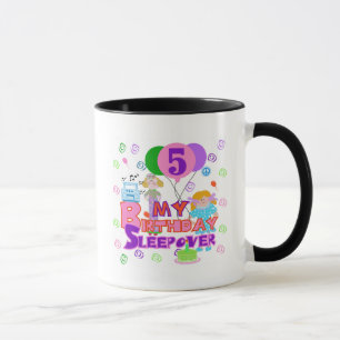 Mug 5e anniversaire Sleepover T-shirts et cadeaux