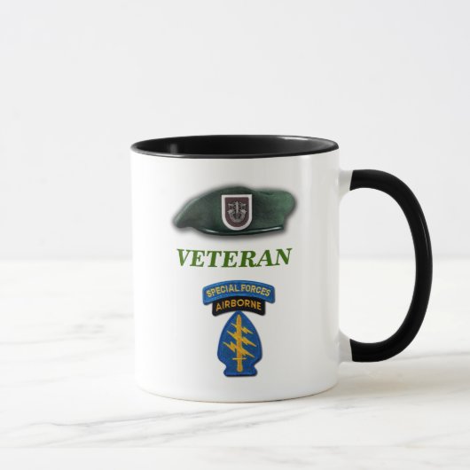 Mug 5e Bataillon des Berets verts des Forces spéciales (Droite)