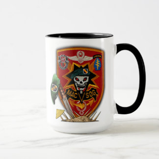 Mug 5e Groupe des forces spéciales MACVSOG Vietnam Anc