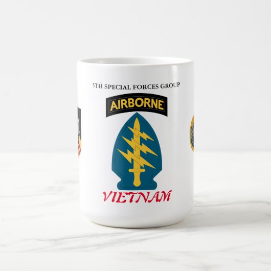 MUG 5E GROUPE DES FORCES SPÉCIALES VIETNAM (Centre)