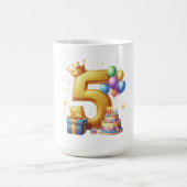 Mug 5ème anniversaire en or (Centre)