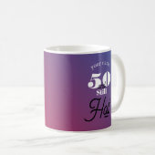 Mug 5O et toujours chaud (Devant droit)