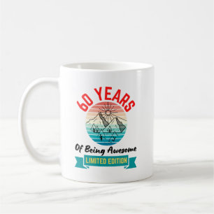 Mug 60 ans d'être génial. Edition limitée - 