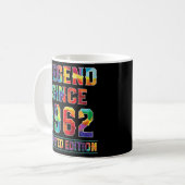 Mug 60 Ans Légende d'anniversaire depuis 1962 (Devant gauche)