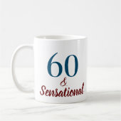 Mug 60 et anniversaire sensationnel (Gauche)