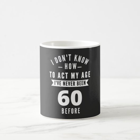 Mug 60 et fabuleux / Joyeux 60e anniversaire (Centre)