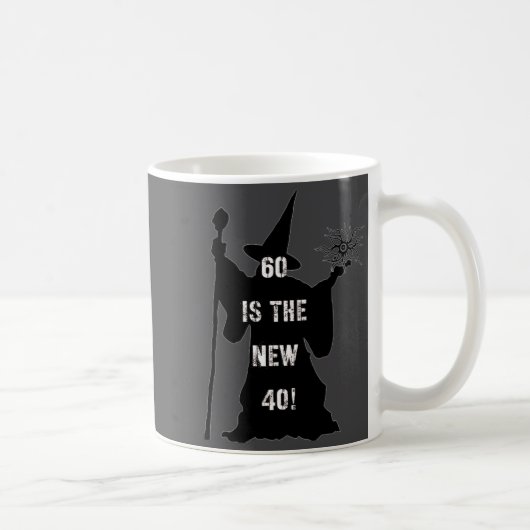Mug 60 Is The New 40 (Droite)