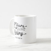 Mug 60e anniversaire 60 ans dans la fabrication person (Devant gauche)