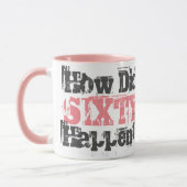 Mug 60e anniversaire - Comment Soixante-dix s'est-il p (Gauche)