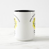 Mug 60e anniversaire Diamond Mariage cadeau personnali (Centre)