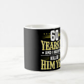 Mug 60E Anniversaire Du Mariage 60 Ans De Mariage (Devant droit)