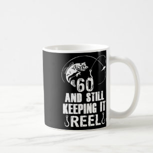 Mug 60e anniversaire et toujours à la pêche avec la mê