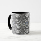 Mug 60e anniversaire Mariage de Diamond Heart (Devant gauche)