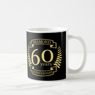 Mug 60e ANNIVERSAIRE Mariage en diamant jaune