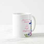 Mug 60e Anniversaire, Nun, Religious Life Cross (Devant droit)