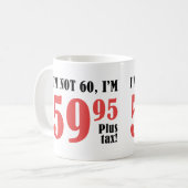 Mug 60e anniversaire plus taxe (Devant gauche)