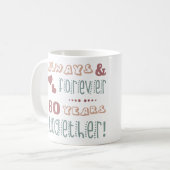 Mug 60ème anniversaire de Mariage mignon (Devant gauche)
