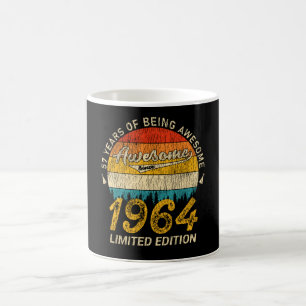 Mug 61 Ans 1964 Retro Awesome 61e anniversaire Cadeau