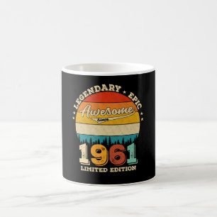 Mug 61 Ans Awesome depuis 1961 61e Anniversaire Cadeau