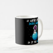 Mug 63 Terres Peuvent S'Adapter Dans Uranus Funny Astr (Devant droit)