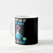 Mug 63 Terres Peuvent S'Adapter Dans Uranus Funny Astr (Devant gauche)