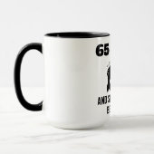 Mug 65 ans de meilleur crochet (Gauche)