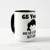 Mug 65 ans de meilleur crochet (Devant gauche)