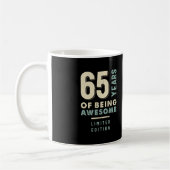 Mug 65 ans d'être génial - 65e anniversaire (Gauche)