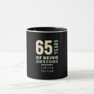 Mug 65 ans d'être génial - 65e anniversaire