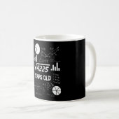 Mug 65 Ans Enseignant en mathématiques Anniversaires 6 (Devant droit)
