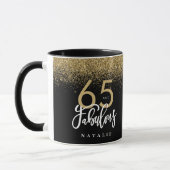 Mug 65 et fabuleux anniversaire de parties scintillant (Gauche)