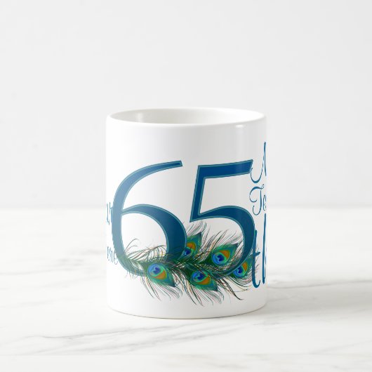 Mug # 65 - soixante-cinquième anniversaire de mariage (Centre)