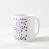 Mug 65 têtes de chat vieilles (Devant droit)