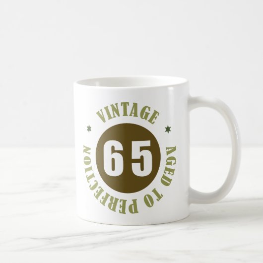Mug 65e anniversaire Idées cadeaux (Droite)