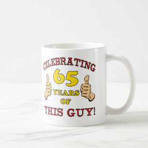 Mug 65e cadeau d'anniversaire pour lui